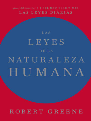 cover image of Las leyes de la naturaleza humana